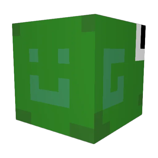 amazingline180 Minecraft avatar head, 3D render