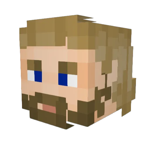 amazingnoah_w Minecraft avatar head, 3D render