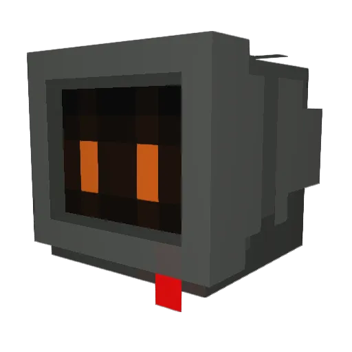ambiiosphere Minecraft avatar head, 3D render
