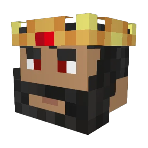 ambmwfa Minecraft avatar head, 3D render