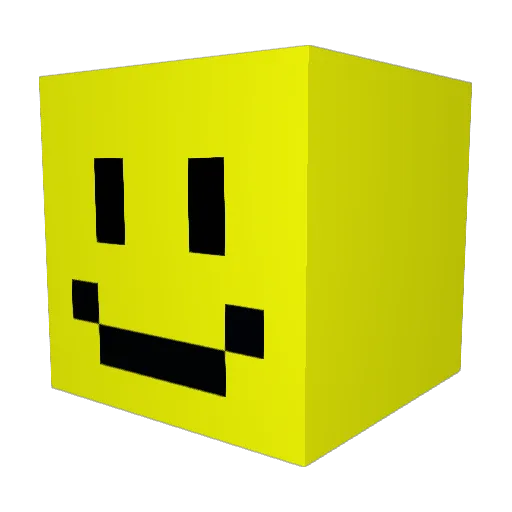 amdmthy Minecraft avatar head, 3D render