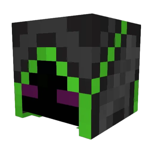 amelking08 Minecraft avatar head, 3D render