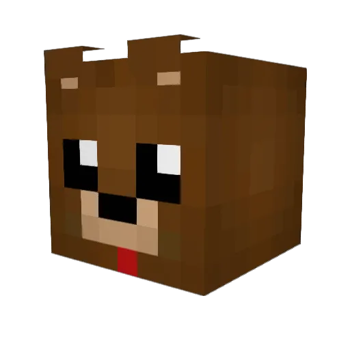 amep001 Minecraft avatar head, 3D render