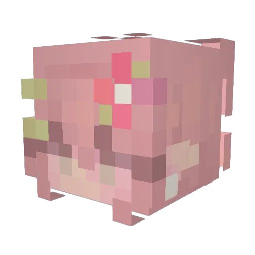 amethyst_skyee Minecraft avatar head, 3D render