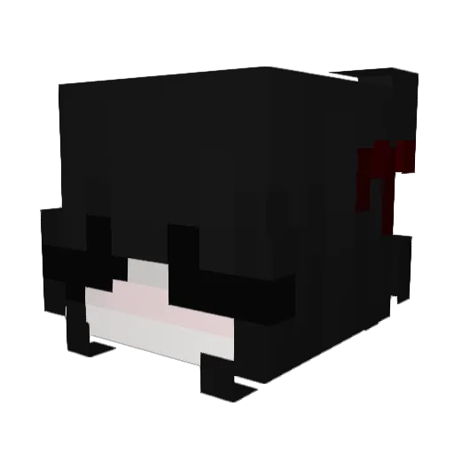 ami_69 Minecraft avatar head, 3D render