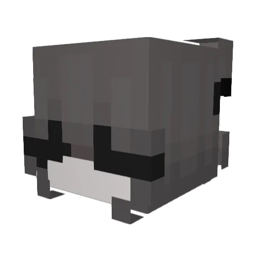 ami_zg0n Minecraft avatar head, 3D render