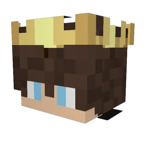 amindragon90 Minecraft avatar head, 3D render