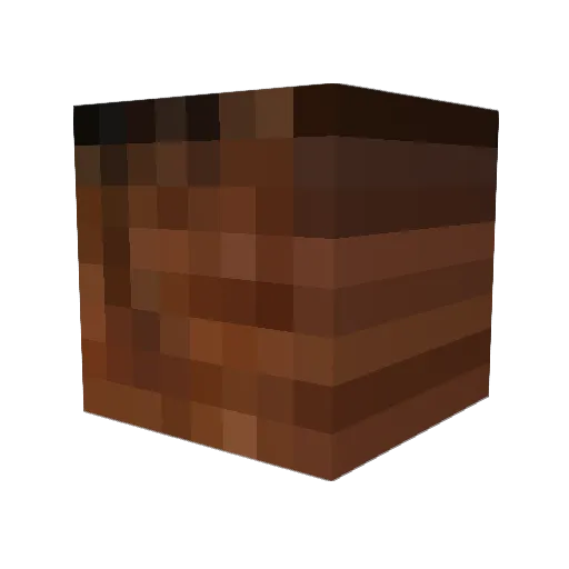 aminic Minecraft avatar head, 3D render
