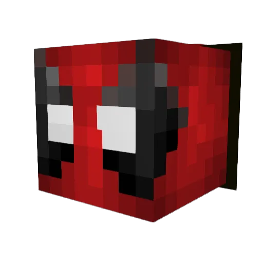 amir3693 Minecraft avatar head, 3D render