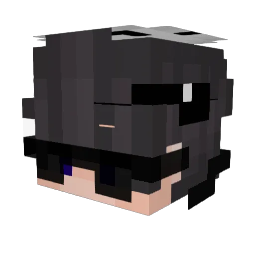 amir__hossein Minecraft avatar head, 3D render