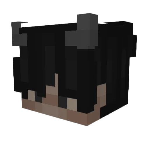 amit27 Minecraft avatar head, 3D render