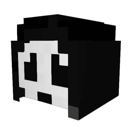 amitv2112 Minecraft avatar head, 3D render