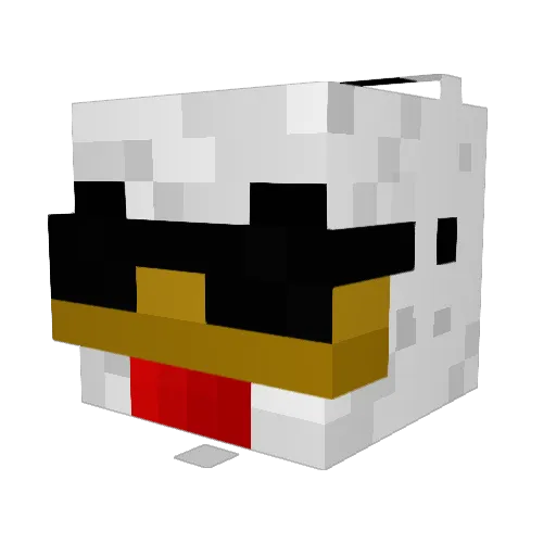 amizingperson7 Minecraft avatar head, 3D render