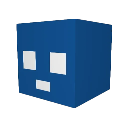 amjhhahjg Minecraft avatar head, 3D render
