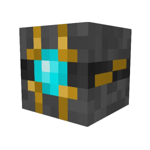 amkreloded02 Minecraft avatar head, 3D render