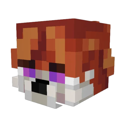amletik3 Minecraft avatar head, 3D render