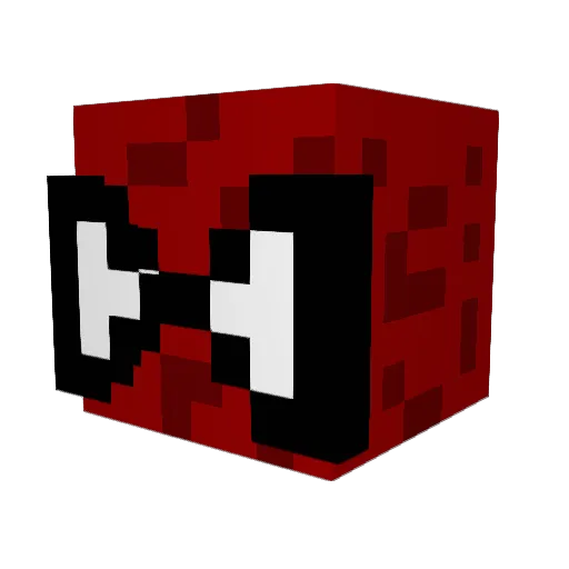 ammar360a Minecraft avatar head, 3D render