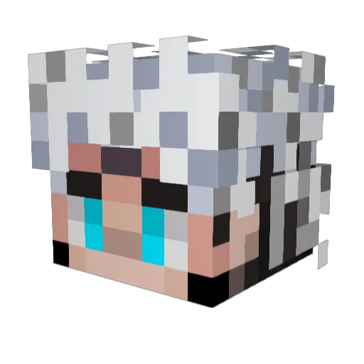 ammazzatore2000 Minecraft avatar head, 3D render