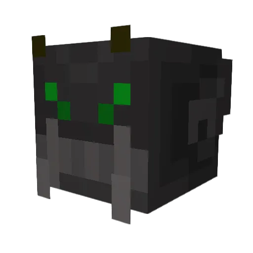 ammnesy Minecraft avatar head, 3D render
