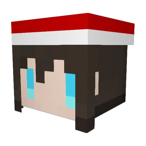 amoas01 Minecraft avatar head, 3D render