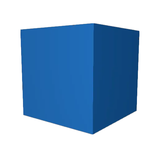 amoguseeeee Minecraft avatar head, 3D render