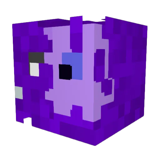 amon220 Minecraft avatar head, 3D render