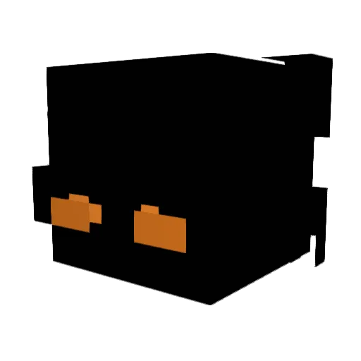 amonite14 Minecraft avatar head, 3D render