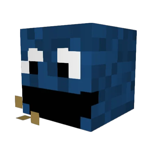amphazel_ Minecraft avatar head, 3D render