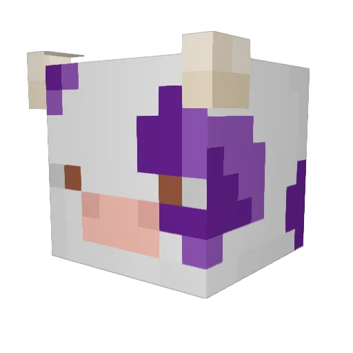 ams832 Minecraft avatar head, 3D render
