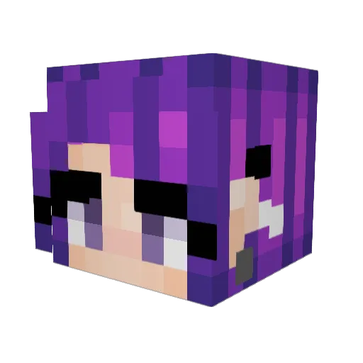 amsu1997 Minecraft avatar head, 3D render