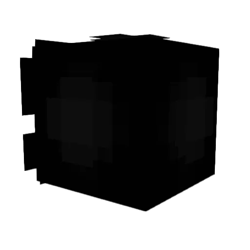 amtheBOS Minecraft avatar head, 3D render