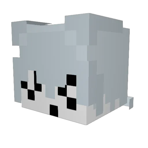 amurrzy Minecraft avatar head, 3D render