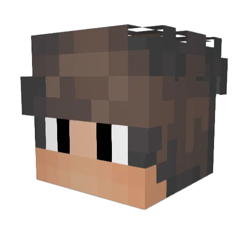 an1onio_ Minecraft avatar head, 3D render