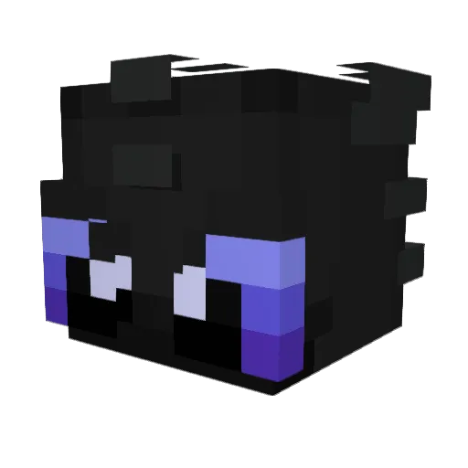 anacosta9 Minecraft avatar head, 3D render