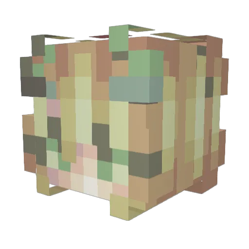 analise523 Minecraft avatar head, 3D render