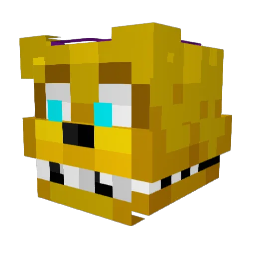 analys007 Minecraft avatar head, 3D render