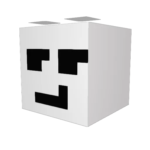 anan0725 Minecraft avatar head, 3D render