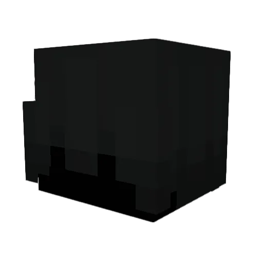 anashei2 Minecraft avatar head, 3D render