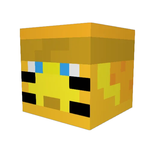 anaytor10 Minecraft avatar head, 3D render