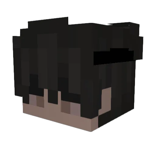 anbieten Minecraft avatar head, 3D render