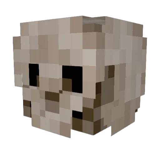 ancientfog Minecraft avatar head, 3D render
