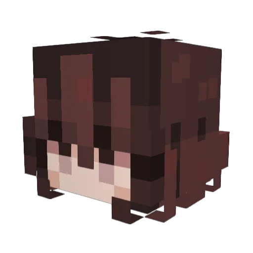 andapanda06 Minecraft avatar head, 3D render