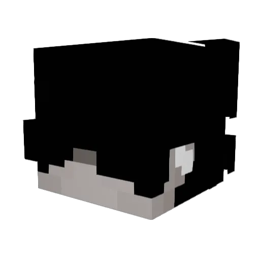 andeer888 Minecraft avatar head, 3D render
