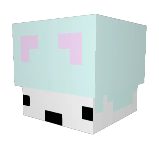 anderman1010 Minecraft avatar head, 3D render