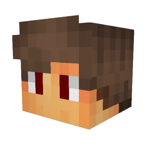 anders_hi Minecraft avatar head, 3D render