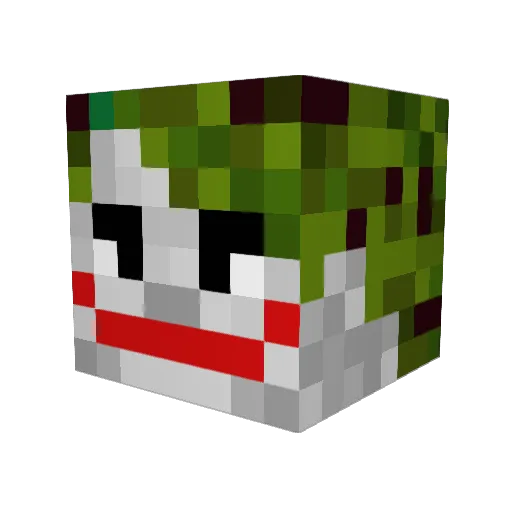 andersen1204 Minecraft avatar head, 3D render