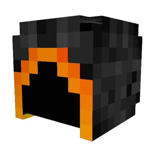 andershjelvik Minecraft avatar head, 3D render