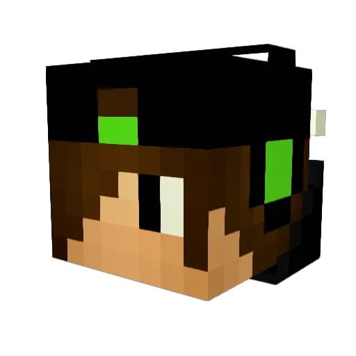 andonigarlav Minecraft avatar head, 3D render