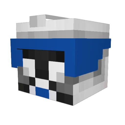 andonijaja Minecraft avatar head, 3D render