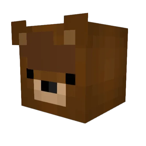andra945 Minecraft avatar head, 3D render